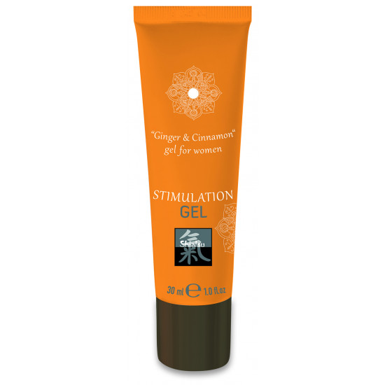 Shiatsu STIMULATION GEL Ginger & Cinnamon Интимный гель 30 мл.