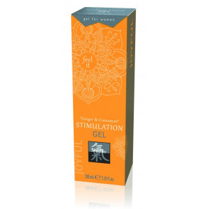 Shiatsu STIMULATION GEL Ginger & Cinnamon Интимный гель 30 мл.