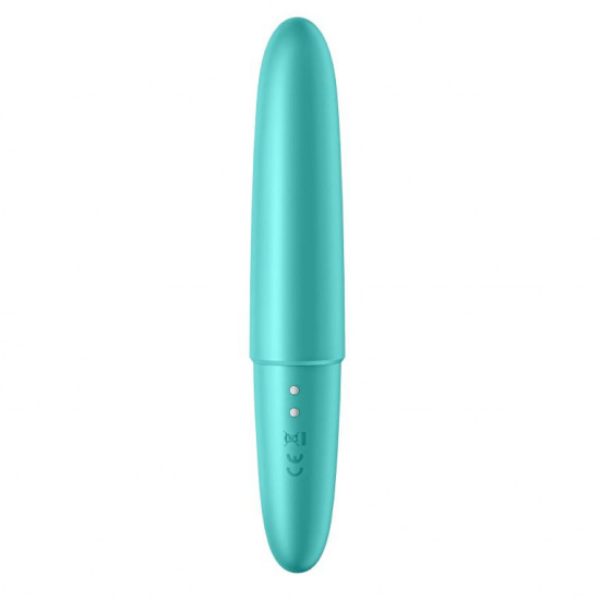Мини вибромассажер Ultra Power Bullet 6 (мятный)