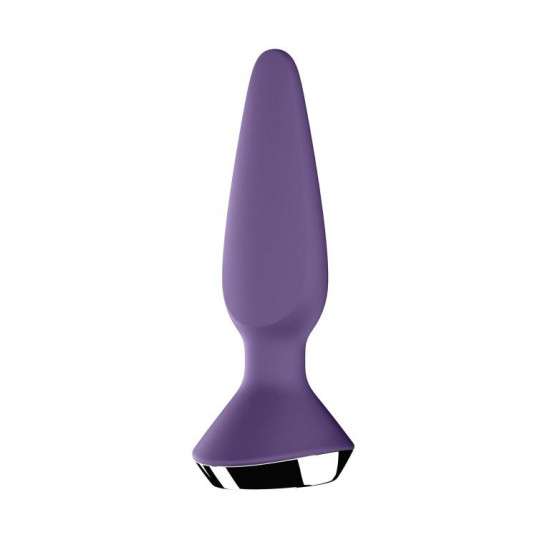 Анальная пробка с вибрацией Satisfyer Plug Ilicious 1 (малиновый)