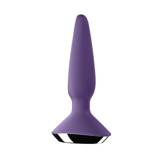 Анальная пробка с вибрацией Satisfyer Plug Ilicious 1 (малиновый)