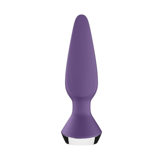 Анальная пробка с вибрацией Satisfyer Plug Ilicious 1 (малиновый)