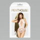 Ажурное боди Penthouse ""Toxic powder"" white (M/L).