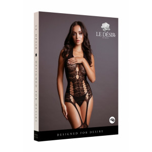 Кетсьюит (боди-комбинезон) Lace Suspender Bodystocking