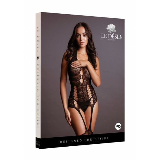Кетсьюит (боди-комбинезон) Lace Suspender Bodystocking