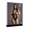 Боди с V-образным воротником Plus size