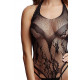 Боди со стразами Crotchless Rhinestone Halter Teddy