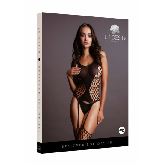 Кетсьюит (боди-комбинезон) Fence Suspender Bodystocking - O/S