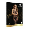 Мини платье без бретелек Star Rhinestone (черное) со стразами.