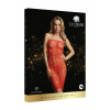 Мини платье без бретелек Star Rhinestone (красное) со стразами.