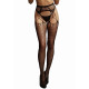 Чулки с поясом Shredded Suspender Pantyhose
