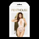 Ажурное боди Penthouse ""Toxic powder"" white (S/M)